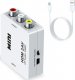 Adapter AV SwiatKabli HDMI - S-Video - RCA (Chinch) biały 3
