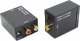 Adapter AV SwiatKabli Konwerter dźwięku cyfrowego Coaxial TOSLINK do analogowego 2 x RCA stereo 8
