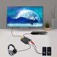 Adapter AV SwiatKabli TOSLINK Coaxial na analog L/R + jack 3,5mm KONWERTER 192KHz DAC 8