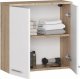 Fabryka Mebli Akord SZAFKA WISZĄCA W 60 cm FIN 2D SONOMA / BIAŁA 2