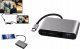 HUB USB iLogic HUB USB-C HDMI Adapter 3.0 4K RJ45 Rozdzielacz PRO 1
