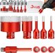 Delphi Tools OTWORNICA DIAMENTOWA KORONKA DO GRESU M14 ZESTAW 1