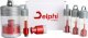 Delphi Tools OTWORNICA DIAMENTOWA KORONKA DO GRESU M14 ZESTAW 13