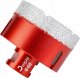 Delphi Tools OTWORNICA DIAMENTOWA KORONKA DO GRESU M14 ZESTAW 1