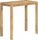 vidaXL Stolik barowy, 112x55x108, lite drewno mango 11