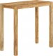 vidaXL Stolik barowy, 112x55x108, lite drewno mango 10