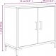 vidaXL Szafka, czarna, 75x35x70 cm, lite drewno sosnowe z odzysku 8