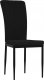 vidaXL Krzesła stołowe, 2 szt., czarne, obite aksamitem 3