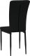 vidaXL Krzesła stołowe, 2 szt., czarne, obite aksamitem 6