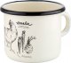 Emalia Pleszew Kubek emaliowany Emalia Polska Pleszew Rosół 9 cm 500 ml 1