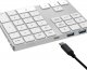 Klawiatura HDWR Bezprzewodowa aluminiowa klawiatura numeryczna z Bluetooth, 2x HUB USB  typerCLAW BN110 6