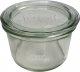 Wamar-Sosenka Zestaw Słoików WECK Pojemność 200 ml średnica 80mm 6 sztuk + Szklane wieka, zapinki, gumki 2