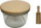 Wamar-Sosenka Zestaw Słoików WECK Pojemność 200 ml średnica 80mm 6 sztuk + Szklane wieka, zapinki, gumki 5