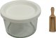 Wamar-Sosenka Zestaw Słoików WECK Pojemność 200 ml średnica 80mm 6 sztuk + Szklane wieka, zapinki, gumki 7