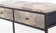 Art-Pol Konsola drewniana barek Loft z 2 szufladami 1