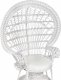 Beliani Fotel paw rattanowy biały EMMANUELLE! 6