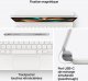 Apple Klawiatura Magic Keyboard do iPada Pro 12,9 cala (5. generacji) - francuska - biala 5