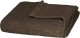 Springos Narzuta na łóżko, pled 130x180cm tłoczony, dwustronny koc na kanapę brązowy UNIWERSALNY 2