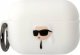 Karl Lagerfeld Etui Karl Lagerfeld KLAP2RUNIKH Apple AirPods Pro 2 cover biały/white Silicone Karl Head 3D 1