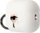 Karl Lagerfeld Etui Karl Lagerfeld KLAP2RUNIKH Apple AirPods Pro 2 cover biały/white Silicone Karl Head 3D 2