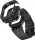 Kingxbar Kingxbar CYF140 2w1 pancerne etui Apple Watch SE, 6, 5, 4 (44 mm) ze stali nierdzewnej z paskiem srebrne 1