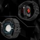 Kingxbar Kingxbar CYF140 2w1 pancerne etui Apple Watch SE, 6, 5, 4 (44 mm) ze stali nierdzewnej z paskiem srebrne 7