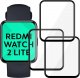 Alogy Alogy 3x Szkło na smartwatch elastyczne 3D do Xiaomi Redmi Watch 2 Lite Black uniwersalny 6