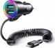 Ładowarka Joyroom Joyroom szybka ładowarka samochodowa 3 w 1 z kablem Lightning 1.5m 17W czarny (JR-CL25) 1