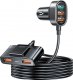 Ładowarka Joyroom Joyroom szybka ładowarka samochodowa z przedłużaczem 45W 5xUSB-A czarna (JR-CL03 Pro) 1
