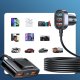 Ładowarka Joyroom Joyroom szybka ładowarka samochodowa z przedłużaczem 45W 5xUSB-A czarna (JR-CL03 Pro) 6