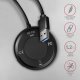 HUB USB Axagon AXAGON HUE-P1AL 4x USB 3.2 Gen 1, runder Hub, 1,2 m USB-A Kabel 5