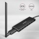 HUB USB Axagon AXAGON HUE-F7A 7x USB 3.2 Gen 1 Aluminium Flat Hub, 30 cm USB-C-Kabel 4