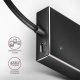 HUB USB Axagon AXAGON HUE-F7A 7x USB 3.2 Gen 1 Aluminium Flat Hub, 30 cm USB-C-Kabel 5