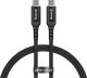 Kabel USB Crong USB-C - USB-C 2 m Czarny (CRG-AL200USCC-BLK) 3