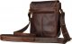 Peterson Listonoszka skórzana Peterson PTN TB-7032-COM COGNAC koniakowa 7
