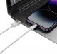 Kabel USB Baseus USB-A - microUSB + Lightning 1.2 m Biały (BSU3940) 11