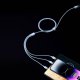 Kabel USB Baseus USB-A - microUSB + Lightning 1.2 m Biały (BSU3940) 8
