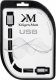 Kabel USB Kruger&Matz USB-A - microUSB 0.2 m Srebrny (KM0333) 2