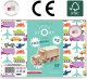 Little-Story Little Story Drewniane Puzzle Model 3D - Ciężarówka 4