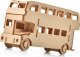 Little-Story  Drewniane Puzzle Model 3D - Autobus 3