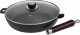 Patelnia KRISBERG PATELNIA ŻELIWNA 26cm z POKRYWĄ KRISBERG KS-2566 6