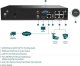 Rejestrator TP-Link VIGI NVR1004H-4P 4 kanały 3