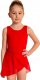 RENNWEAR Body treningowe gimnastyczne bez rękawów B100B czerwony 152 cm 3