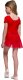 RENNWEAR Body treningowe gimnastyczne z krótkim rękawem B100K czerwony 140 cm 2