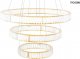 Lampa wisząca Moosee Wisząca lampa glamour Liberty LED 62,6W 3000K kaskada złota 3