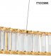 Lampa wisząca Moosee Wisząca lampa glamour Liberty LED 62,6W 3000K kaskada złota 5
