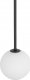 Lampa wisząca Nowodvorski Stylowa lampa wisząca Kier 10307 kula biała czarna 1