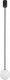 Lampa wisząca Nowodvorski Stylowa lampa wisząca Kier 10307 kula biała czarna 1