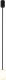 Lampa wisząca Nowodvorski Stylowa lampa wisząca Kier 10307 kula biała czarna 5