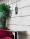 Lampa wisząca Kaja Pojedyncza lampa wisząca Falcon K-4930 do holu czarna 4